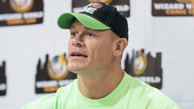 PHILADELPHIA, PA - JUNE 22:  Professional Wrestler, bodybuilder, rapper, and actor John Cena attends Wizard World Philadelphia Comic Con 2014 at Pennsylvania Convention Center on June 22, 2014 in Philadelphia, Pennsylvania.  (Photo by Gilbert Carrasquillo/WireImage)