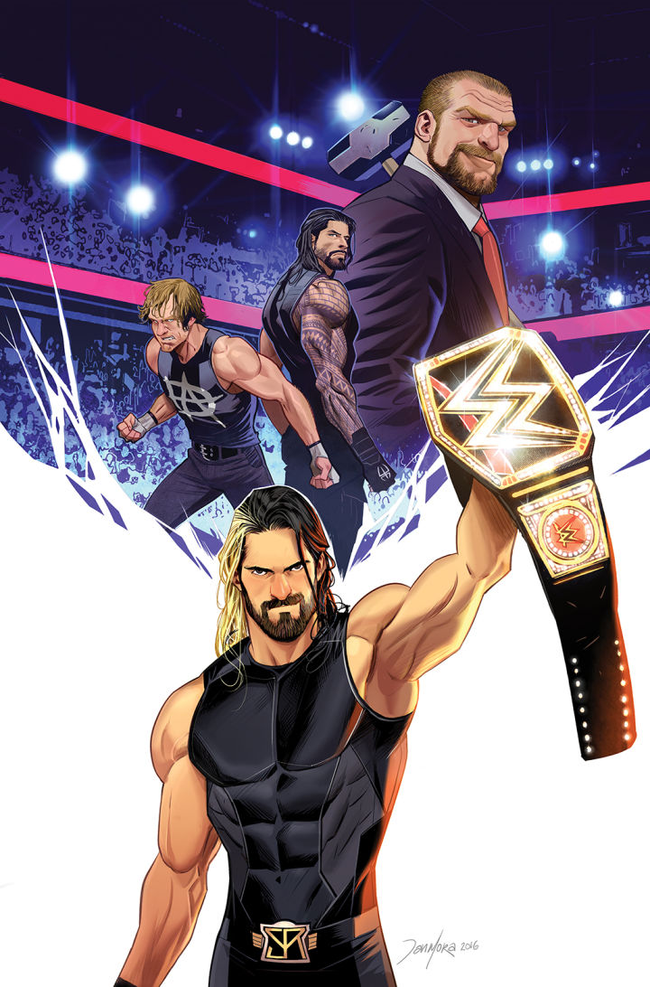 wwe 1 cover seth rollins boom studios