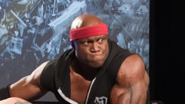 Lashley Warns Strowman Before Rumble Match, Both Get Interviewed (Videos)