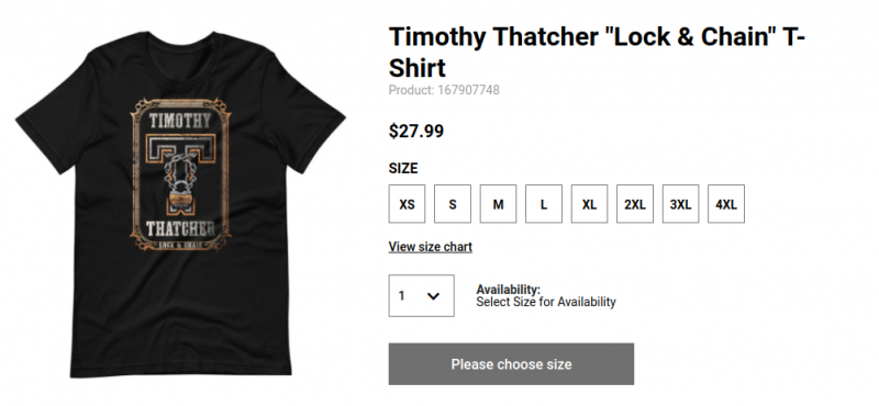 Timothy Thatcher Tee