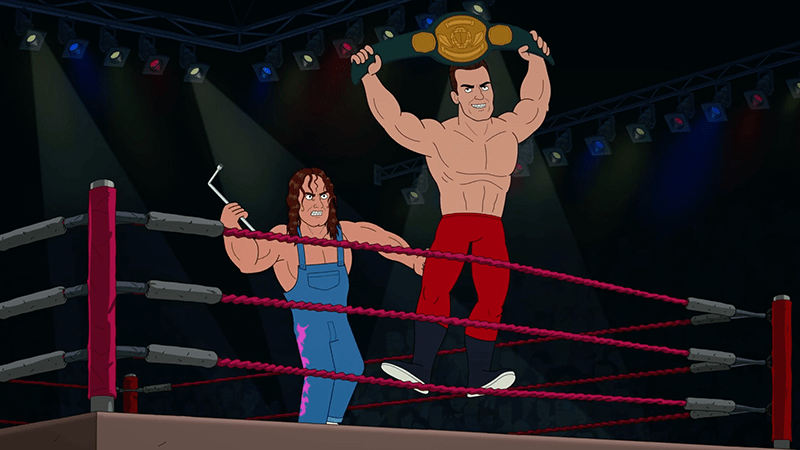 Bret Hart Lance Storm