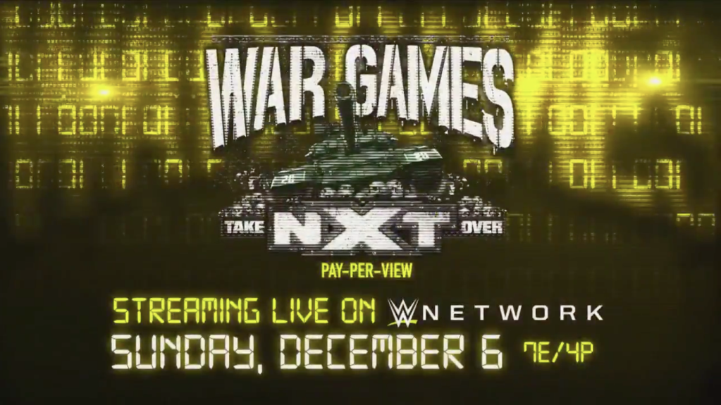 NXT TakeOver WarGames 2020