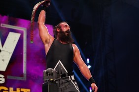 Brodie Lee TNT Title Celebration