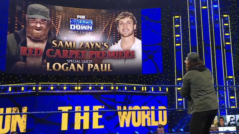 Logan Paul Sami Zayn