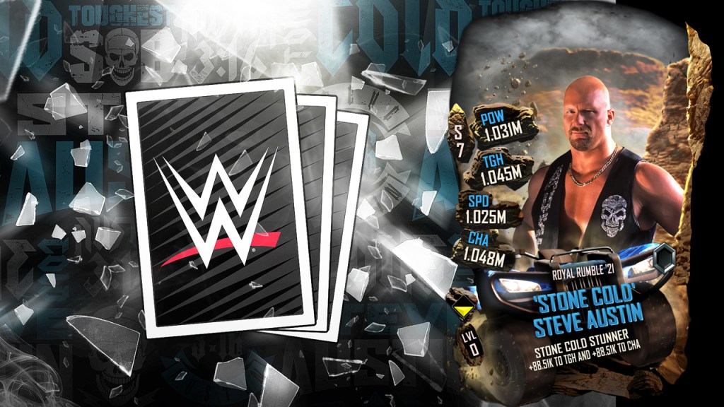 steve austin wwe supercard