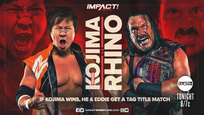 IMPACT Wrestling Rhino Satoshi Kojima