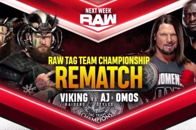 AJ Omos WWE RAW