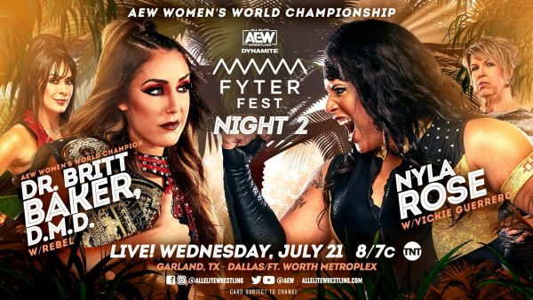 Britt Baker Nyla Rose AEW Dynamite