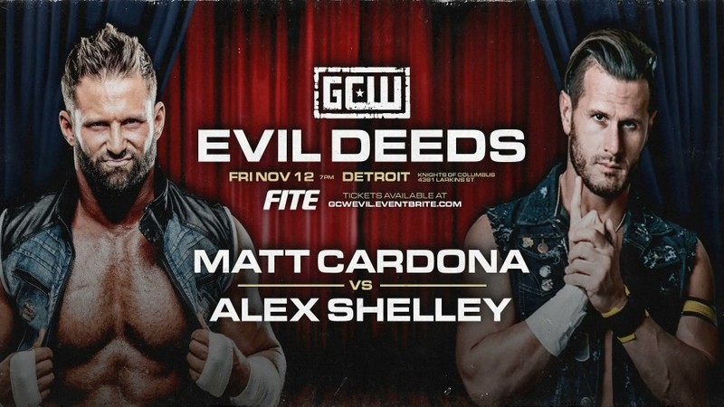 GCW Matt Cardona Alex Shelley