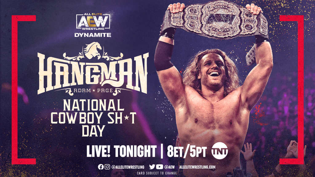 AEW Dynamite Hangman Adam Page