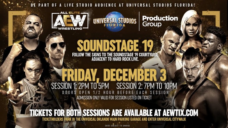 AEW Dark Tapings 12/3