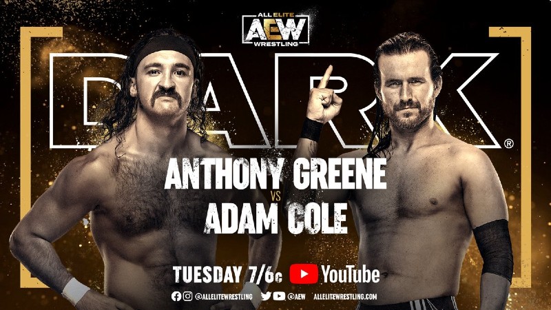 Adam Cole Anthony Greene AEW Dark