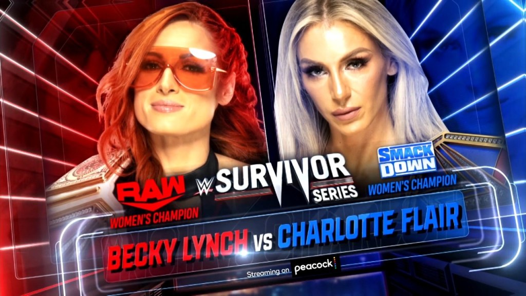 Becky Lynch Charlotte Flair WWE Survivor Series