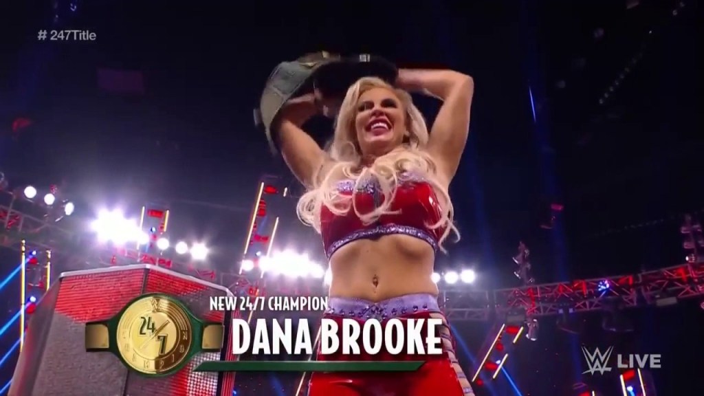 Dana Brooke WWE 24/7 Championship