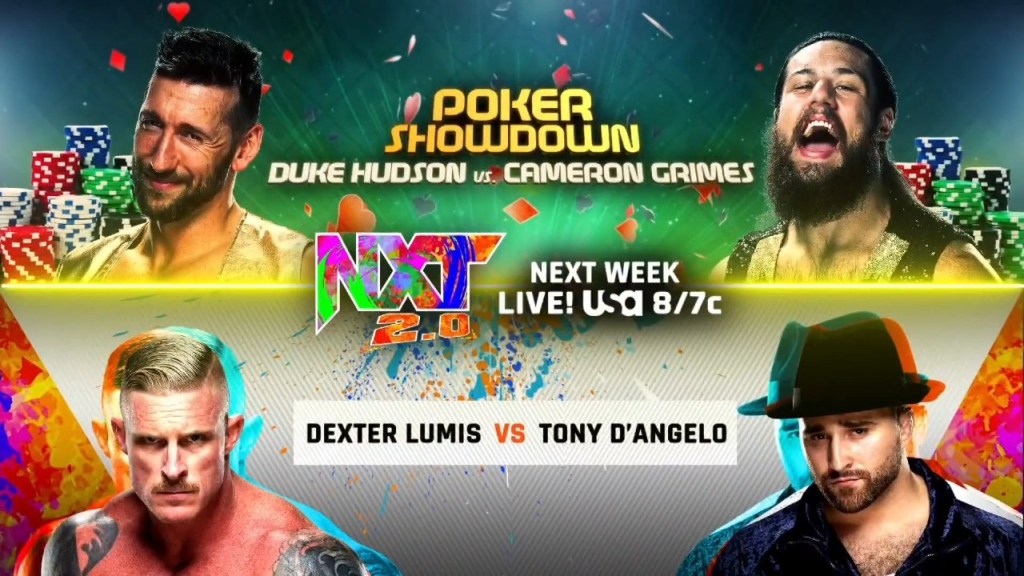 Dexter Lumis Tony D'Angelo WWE NXT 2.0