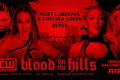 GCW Blood On The Hills Matt Cardona Chelsea Green Effy