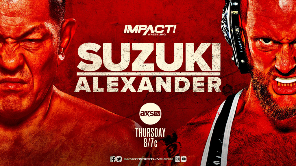 IMPACT Wrestling Minoru Suzuki Josh Alexander