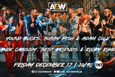 AEW Rampage Adam Cole Young Bucks Chaos