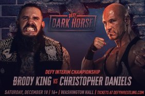 DEFY Wrestling Dark Horse Brody King Christopher Daniels