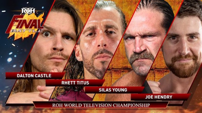 ROH Final Battle World TV Title Match