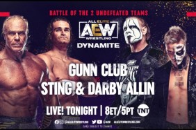 Billy Gunn Colten Gunn Sting Darby Allin AEW Dynamite