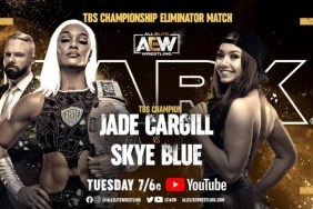 AEW Dark Jade Cargill Skye Blue