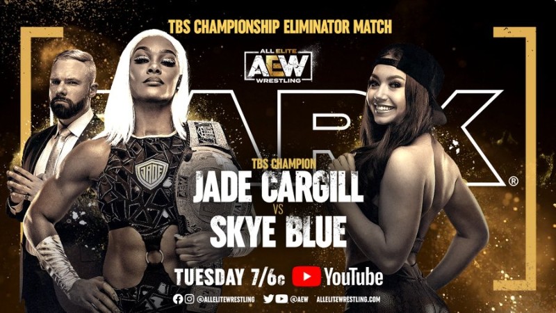 AEW Dark Jade Cargill Skye Blue