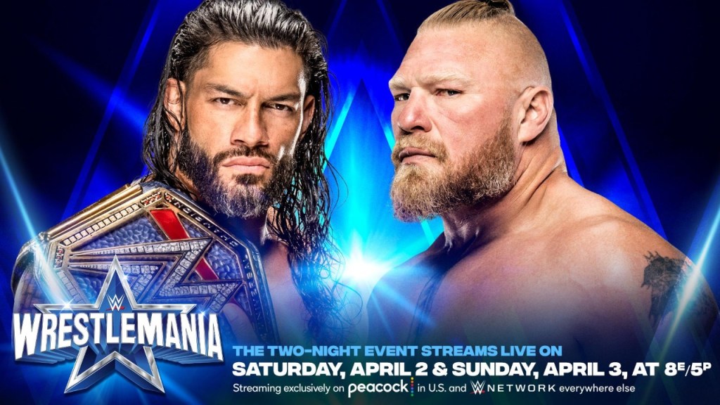 WWE WrestleMania 38 Roman Reigns Brock Lesnar