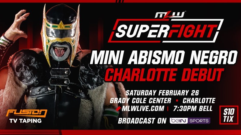 Mini Abismo Negro MLW SuperFight