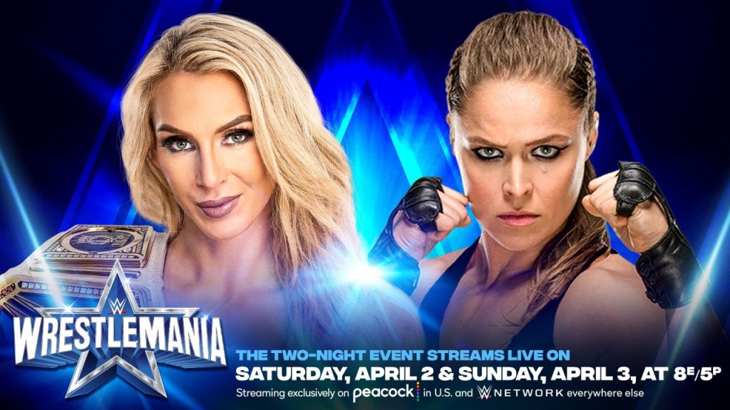 WWE WrestleMania 38 Charlotte Flair Ronda Rousey