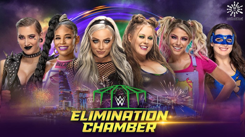 wwe elimination chamber women's match