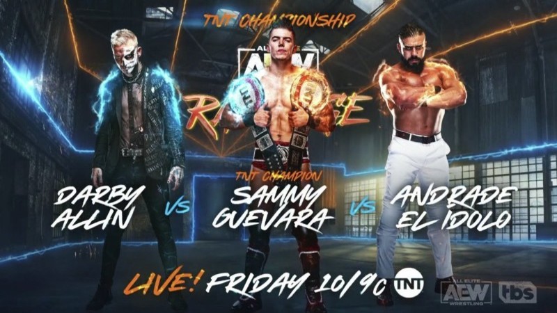 AEW Rampage Sammy Guevara Darby Allin Andrade