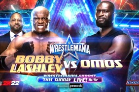 Bobby Lashley Omos WWE WrestleMania 38