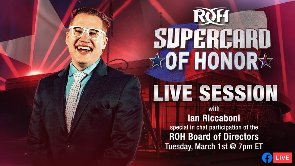 Ian Riccaboni ROH Supercard of Honor