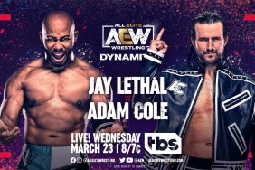 Jay Lethal Adam Cole AEW Dynamite