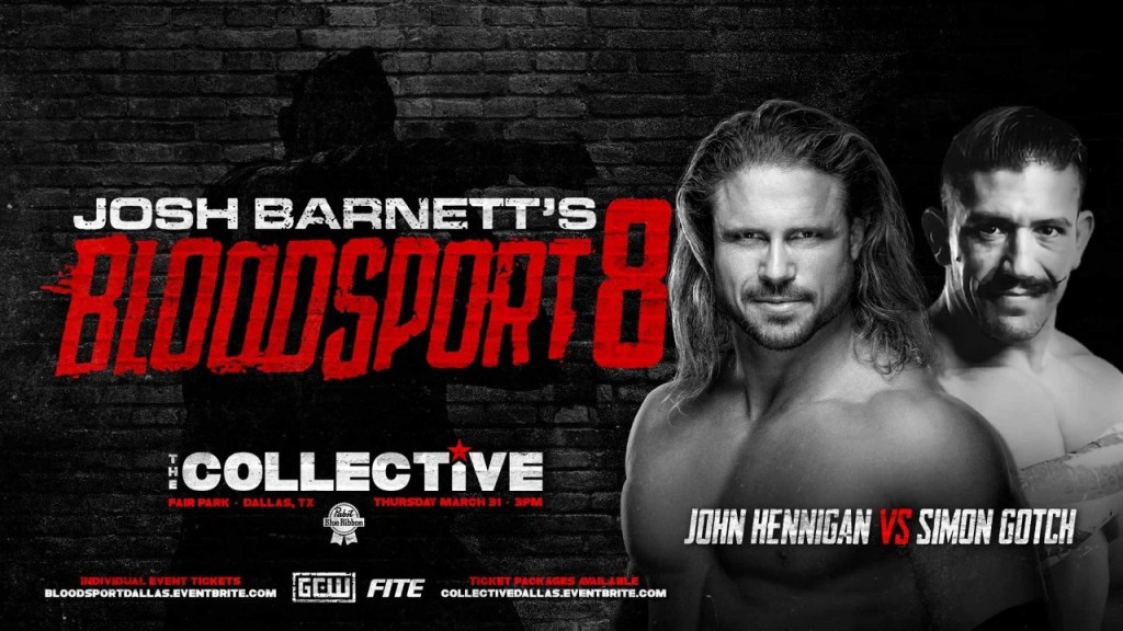 John Hennigan Simon Gotch GCW Josh Barnett's Bloodsport