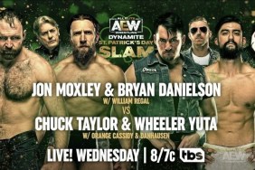 Jon Moxley Bryan Danielson AEW Dynamite Wheeler Yuta Chuck Taylor