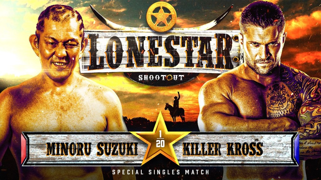 Killer Kross Minoru Suzuki NJPW Lonestar Shootout