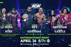 AEW Battle of the Belts II Thunder Rosa Nyla Rose Scorpio Sky Sammy Guevara