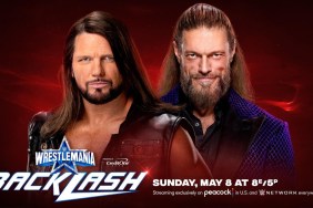 AJ Styles Edge WWE WrestleMania Backlash