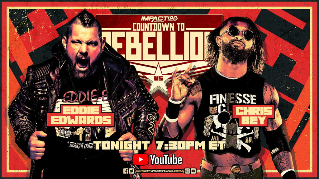 Jonathan Gresham Eddie Edwards Chris Bey IMPACT Rebellion