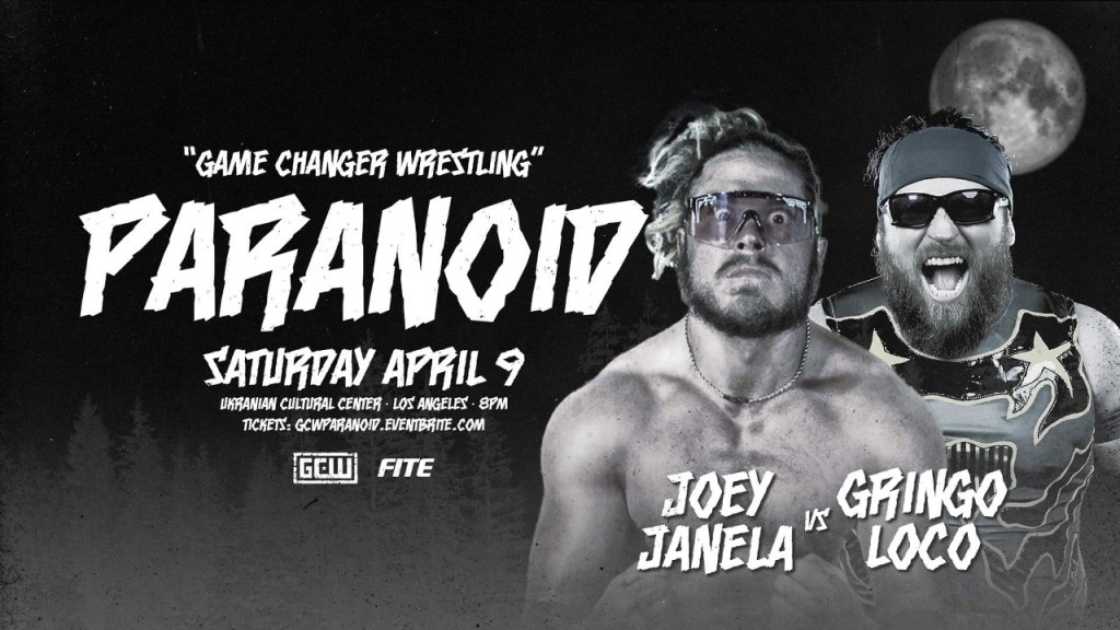 Joey Janela Gringo Loco GCW Paranoid