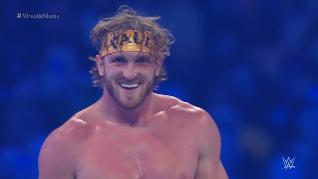 Logan Paul WWE WrestleMania 38