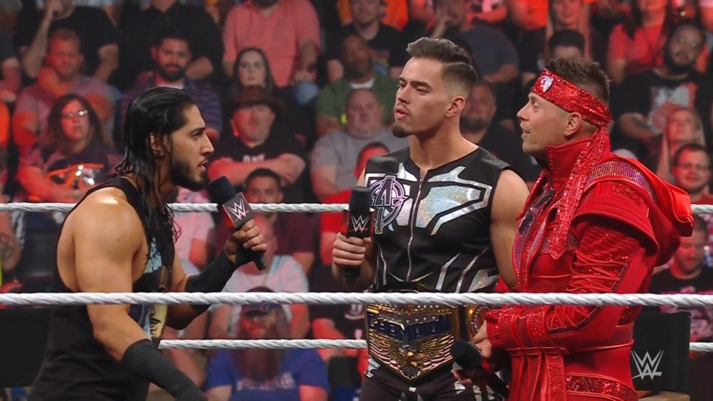 Mustafa Ali The Miz Theory WWE RAW