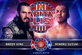 NJPW Capital Collision Minoru Suzuki Brody King