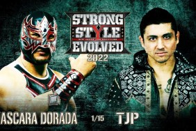 NJPW STRONG Mascara Dorada TJP