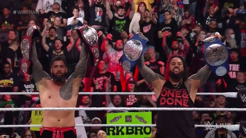 The Usos WWE RAW