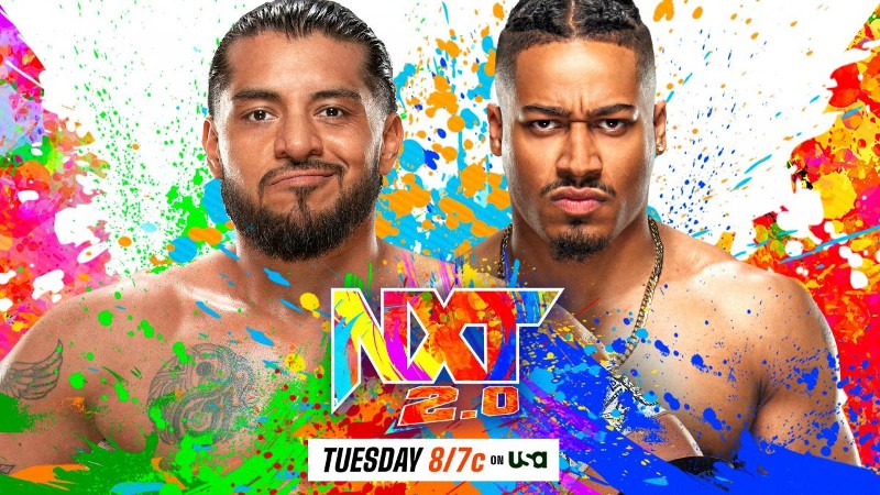 WWE NXT Santos Escobar Carmelo Hayes