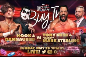 AEW Double Or Nothing Buy In HOOK Danhausen Tony Nese Mark Sterling