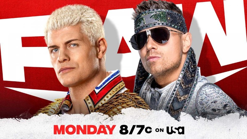 Cody Rhodes The Miz WWE RAW